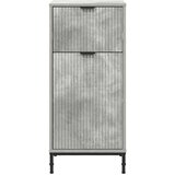 vidaXL kopalniška omarica s predalom betonsko siva 39.5 x 36 x 88 cm | Shoptok.si
