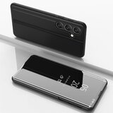 SUNSKY Etui ovitek s prednjim steklom za Samsung A57, Črn Cene