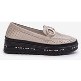 S. BARSKI Women's Leather Platform Moccasins with Decoration S.Barski | shoptok.hr