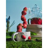Sinsay Keramička šalica s motivom jagoda | shoptok.hr