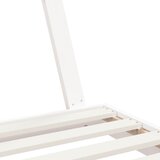  Okvir za dječji krevet bijeli 80 x 200 cm od masivne borovine | shoptok.hr