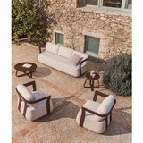Kave Home Rjav/bež oblazinjen vrtni kavč Tamaris – | Shoptok.si