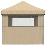Šator za svadbe - šator za zabave Bež 292 x 580 x 315 cm Oxford tkanina - Bež s dvije bočne zidove Da | shoptok.hr