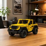 Kockice za slaganje Jeppa Wrangler sa 746 elemenata - žuti | Shoptok.si