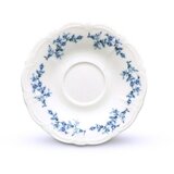 BonBistro Bijeli/plavi porculanski čajni tanjurić ø 12 cm Retro – Cijene
