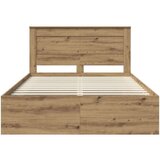  Okvir za krevet Umjetnička hrastovina 140 x 190 cm | shoptok.hr