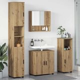  Set namještaja za kupaonicu 4 kom. Umjetnički hrast | shoptok.hr