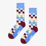 Happy Socks Dokolenke DIZZY CHECK SOCK Modra Cene
