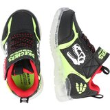 Skechers Superge 'Illumi' neonsko zelena / živo rdeča / črna / bela | Shoptok.si