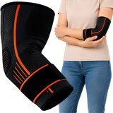 IZMAEL Kompresijska bandaža za komolec PS-40920 - Siva/Oranžna Cene