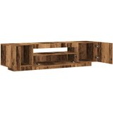  ormarić LED boja drva 160x35x40 cm konstruirano drvo | shoptok.hr