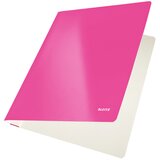 Leitz mapa, laminiran karton, sijajni lak, A4, roza | Shoptok.si