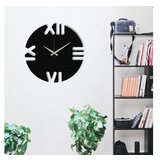 WALLXPERT dekorativni metalni zidni sat leon black | ePonuda.com