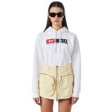 Diesel Sweatshirt - F-REGGY-HOOD-DIV SWEAT-SH white | shoptok.hr