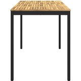  Stol za bar u vrtu Bijela i crna 180 x 88,5 x 105 cm | shoptok.hr