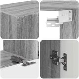  Komplet TV omaric 4 pcs Siva Sonoma Konstruiran les - - Siva - 61.6 - 30 x 31 x 100 cm - 2025-vidaXL-Uvoz_2 | Shoptok.si