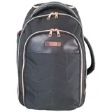 Ranac putni za low cost sa točkićima 25x40x20 cm JBTB 98 crna