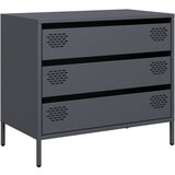 Komoda antracit 68x39x58,5 cm od hladno valjanog čelika | shoptok.hr