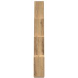  Zidna kockasta polica Artisan hrast 90x15x119,5 cm | Eponuda.com