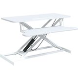 vidaXL Podesiva radna stanica 90 x 40 x (13 - 50) cm od čelika i drva | shoptok.hr