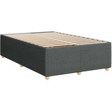  Boxspring krevet s madracem Tamnosiva 120 x 200 cm Tkanina - Tamnosiva 120 x 200 cm Dizajn linija | shoptok.hr