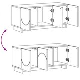  TV stalak 90 x 34,5 x 40 cm Staro drvo Konstruirano drvo | shoptok.hr