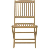  Sklopive vrtne stolice 8 kom 44x50x88 cm od drva bagrema | shoptok.hr