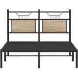  Okvir kreveta bez madraca boja hrasta sonome 120x190 cm drveni | shoptok.hr