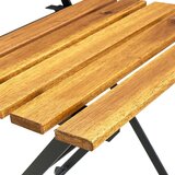  5-dijelni sklopivi vrtni blagovaonski set od bagremovog drva | shoptok.hr