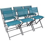 Ambia Garden Set Vrtnih Stolov Sumila, Turkizna, 6-Delni Cene
