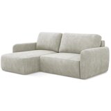 Makamii Krem sklopiva/s prostorom za odlaganje kutna garnitura od šenila (s lijevim kutom/s ležaljkom) Lilo – | shoptok.hr