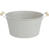 Kovinska kad ø 40cm - siva