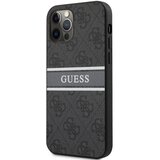 Guess Ohišje za Apple iPhone 12 Pro Max Stripe, Siva, (21683200) | Shoptok.si