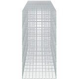  Gabion s žicom debljine 5 mm i mrežom 10x10 cm 650x100x200 cm | shoptok.hr