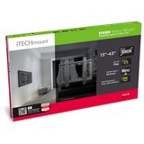 iTech Mount fiksni zidni nosilec primeren za TV od 23" do 43" | Shoptok.si