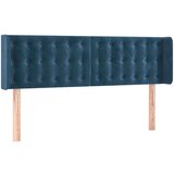  Uzglavlje tamnoplavo 147x16x78/88 cm baršunasto | shoptok.hr