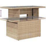  9-dijelni set vrtnih sofa s jastucima bež od poliratana | shoptok.hr