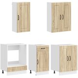  Kuhinjska jedinica KALMAR 5 pcs Hrast sonoma Konstruirano drvo | shoptok.hr