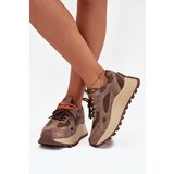 Big Star Leather Platform Sneakers Women's Cene