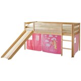MID.YOU Igralna Postelja Manuel, 90x200, Roza, Tobogan | Shoptok.si