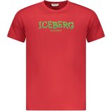 Iceberg Muška majica kratkih rukava s logotipom, crvena | shoptok.hr