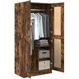  Ormar boja dimljenog hrasta 82,5x51,5x180 cm konstruirano drvo | shoptok.hr