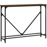  Konzolni stol boja hrasta 102 x 22 5 x 75 cm konstruirano drvo | shoptok.hr