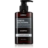 KUNDAL Honey & Macadamia White Musk naravni šampon za suhe in poškodovane lase 500 ml