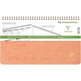 Clairefontaine Age Bag My.Weekly Planner tjedni planer 29,7 x 17 cm, tabac | shoptok.hr