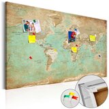  Slika na plutenoj podlozi - Celadon Journey [Cork Map] 90x60 | shoptok.hr