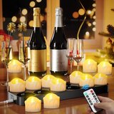 DAPHOMEU 12x polnilne LED čajne svečke z daljincem in postajo | Shoptok.si