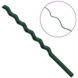  Podrška za biljke 50 pcs Zelena 150 x 0,6 x 0,6 cm Čelik | shoptok.hr