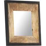 vidaXL Ogledalo od masivnog drva manga 50 x 50 cm | shoptok.hr