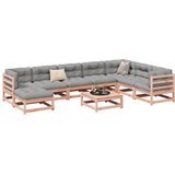 vidaXL 9-dijelni set vrtnih sofa od masivne duglazije i jelovine | shoptok.hr